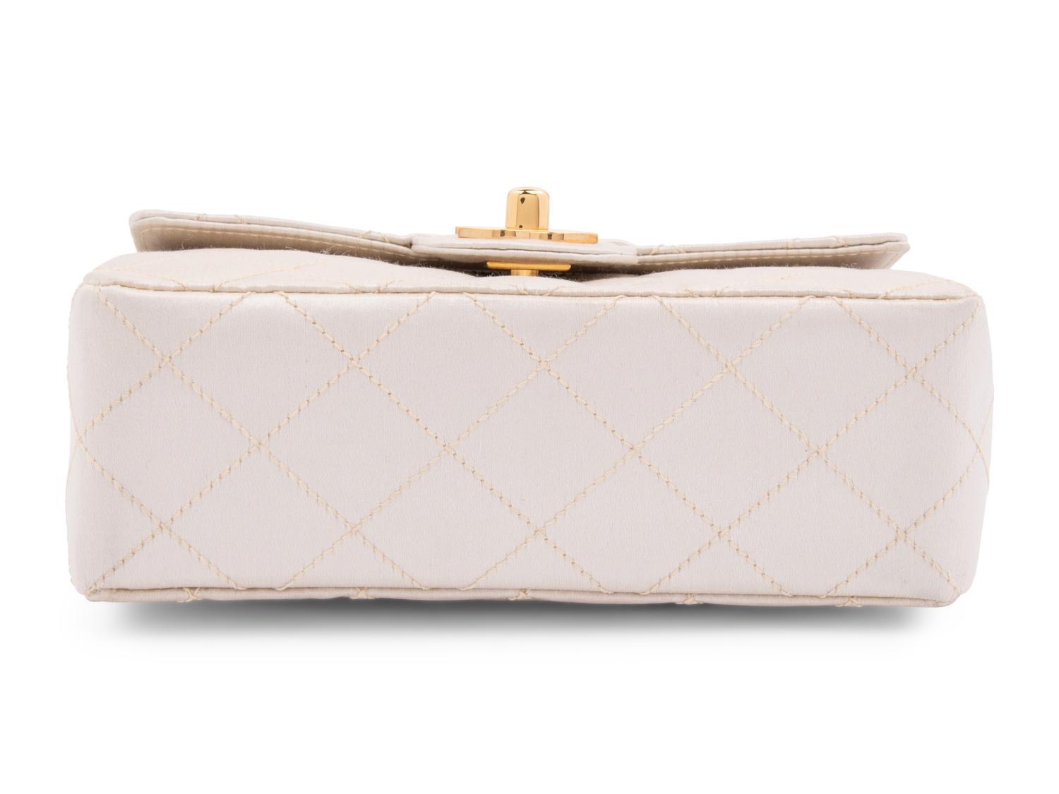 Chanel Satin Mini Classic Flap Bag, 1991-94