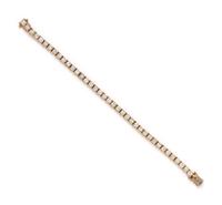 DIAMOND AND YELLOW GOLD BRACELET