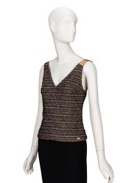 Chanel, Sleeveless Tweed Top
