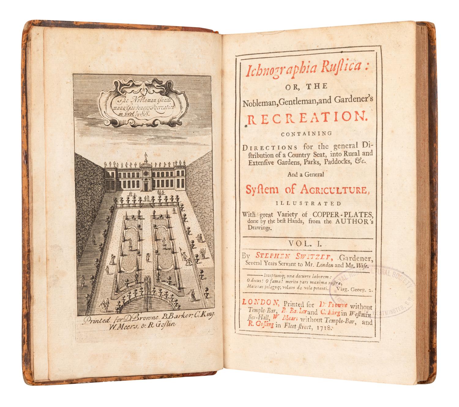 [GARDENING ALMANACS] -- [CALENDARS] -- [ENCYCLOPEDIAS]. A group of 10 works, including: