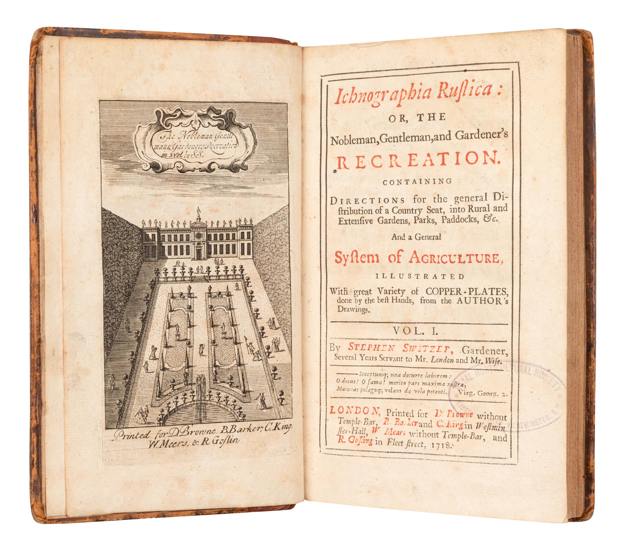 [GARDENING ALMANACS] -- [CALENDARS] -- [ENCYCLOPEDIAS]. A group of 10 works, including: