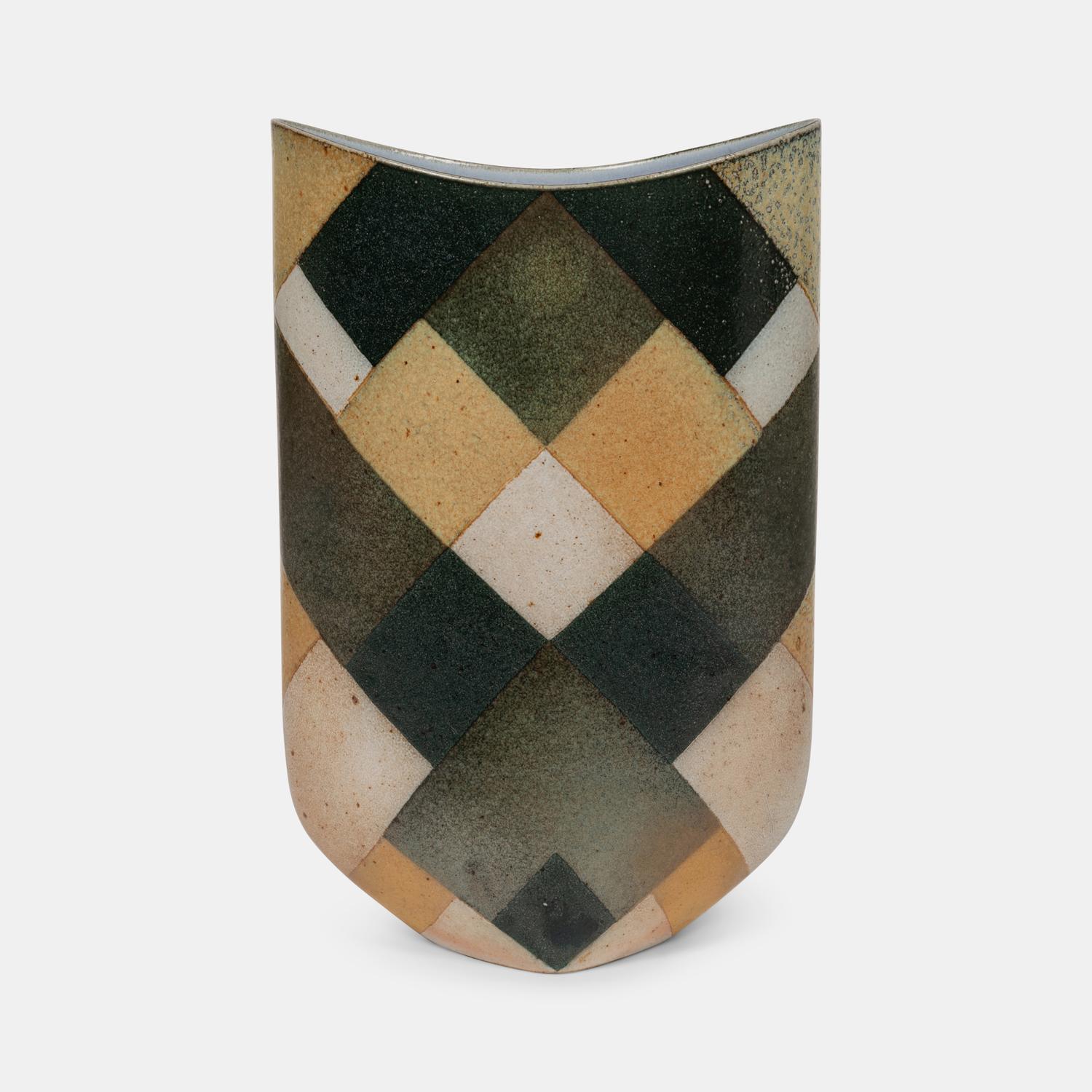 Tall Flattened Vase, 1985