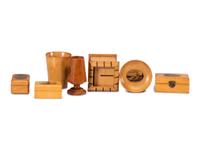 Seven Pieces of Mauchline Ware