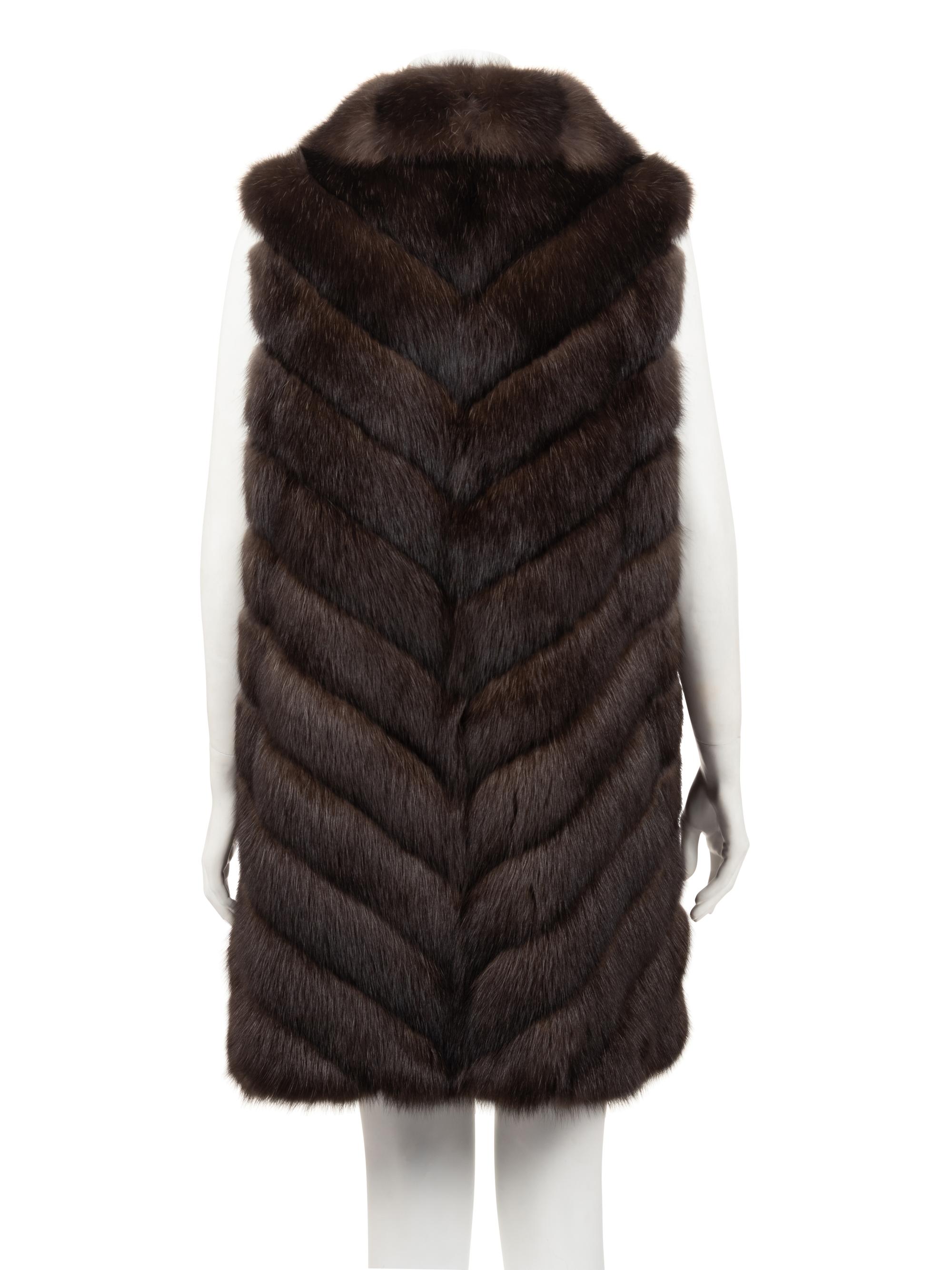 J. Mendel Sable Fur Vest