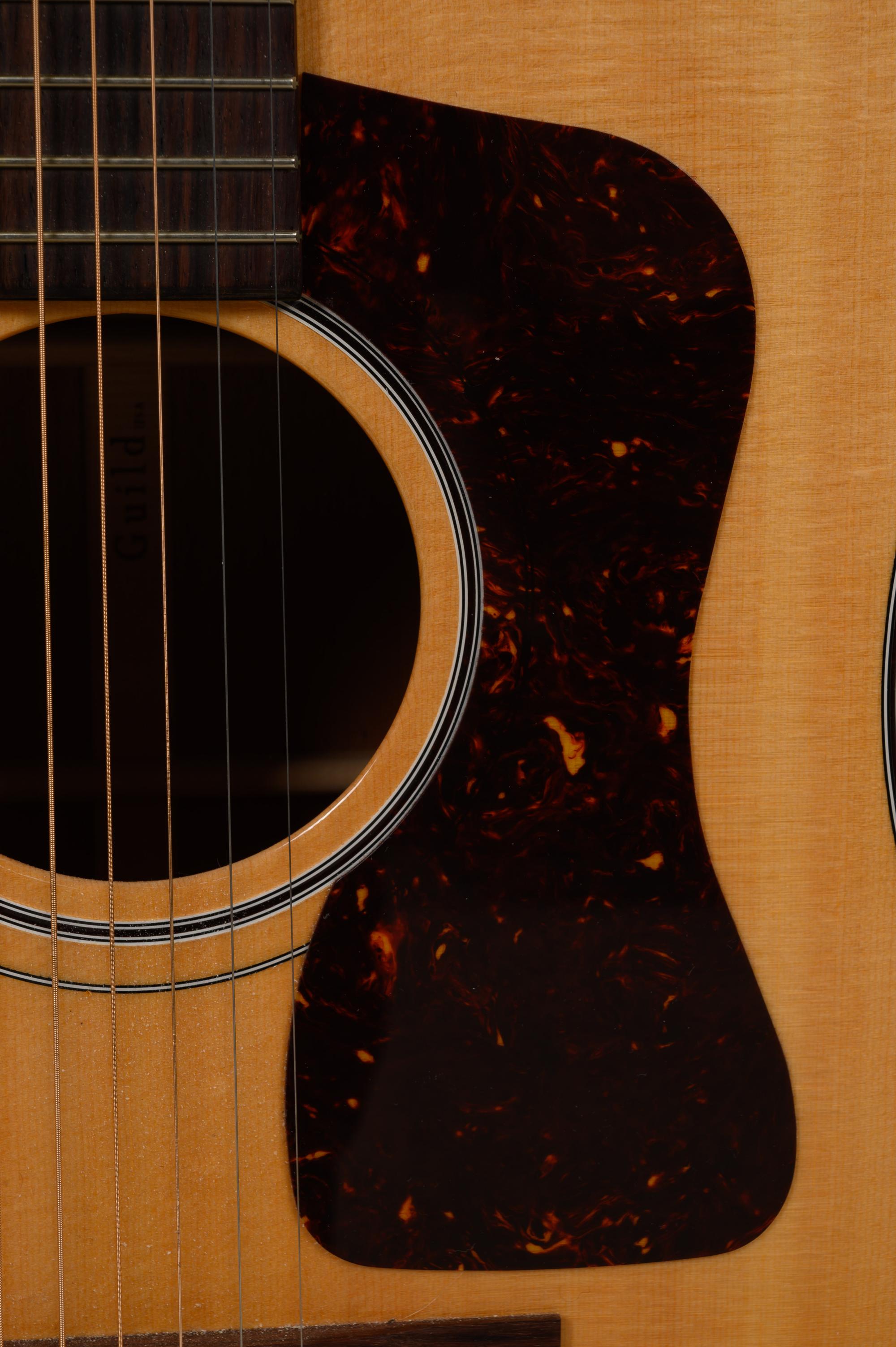 A Guild Mother-of-Pearl Inlaid Acoustic Guitar