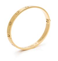 An 18 Karat Yellow Gold "Love" Bracelet Cartier, 21.50 dwts.