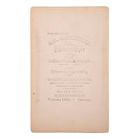 [MINING - NEVADA]. A group of 3 early mining images and a photograph booklet of mining activity in Virginia City, Goldfield, and Rawhide, Nevada, comprising: