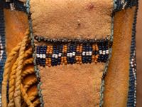 Kiowa Beaded Hide Moccasins