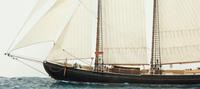 A Cased Model of the Schooner Cavalier by Bernd Braatz (German, b. 1954)