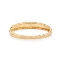 COLLECTION OF YELLOW GOLD AND DIAMOND BANGLE BRACELETS
