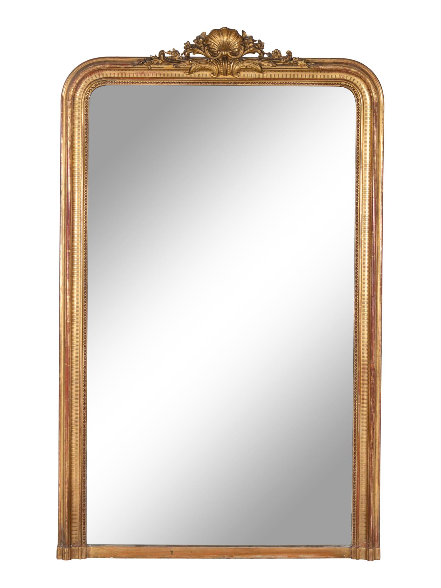 A Louis Philippe Giltwood Mirror