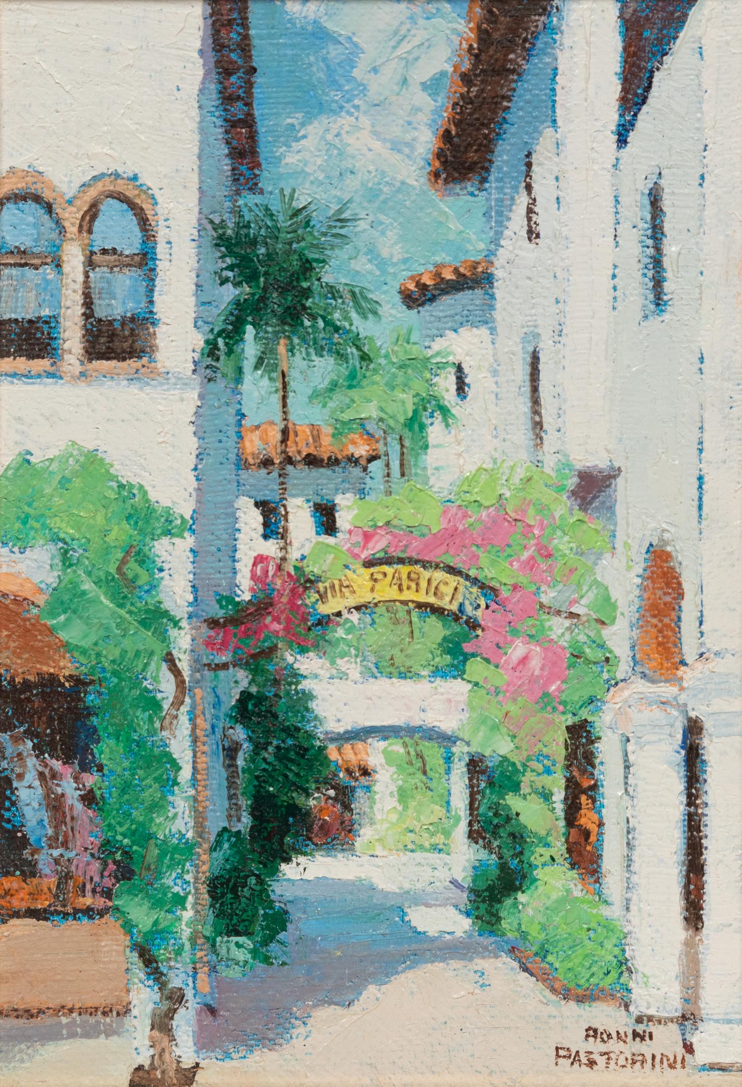 Palm Beach Scenes (Four Paintings)