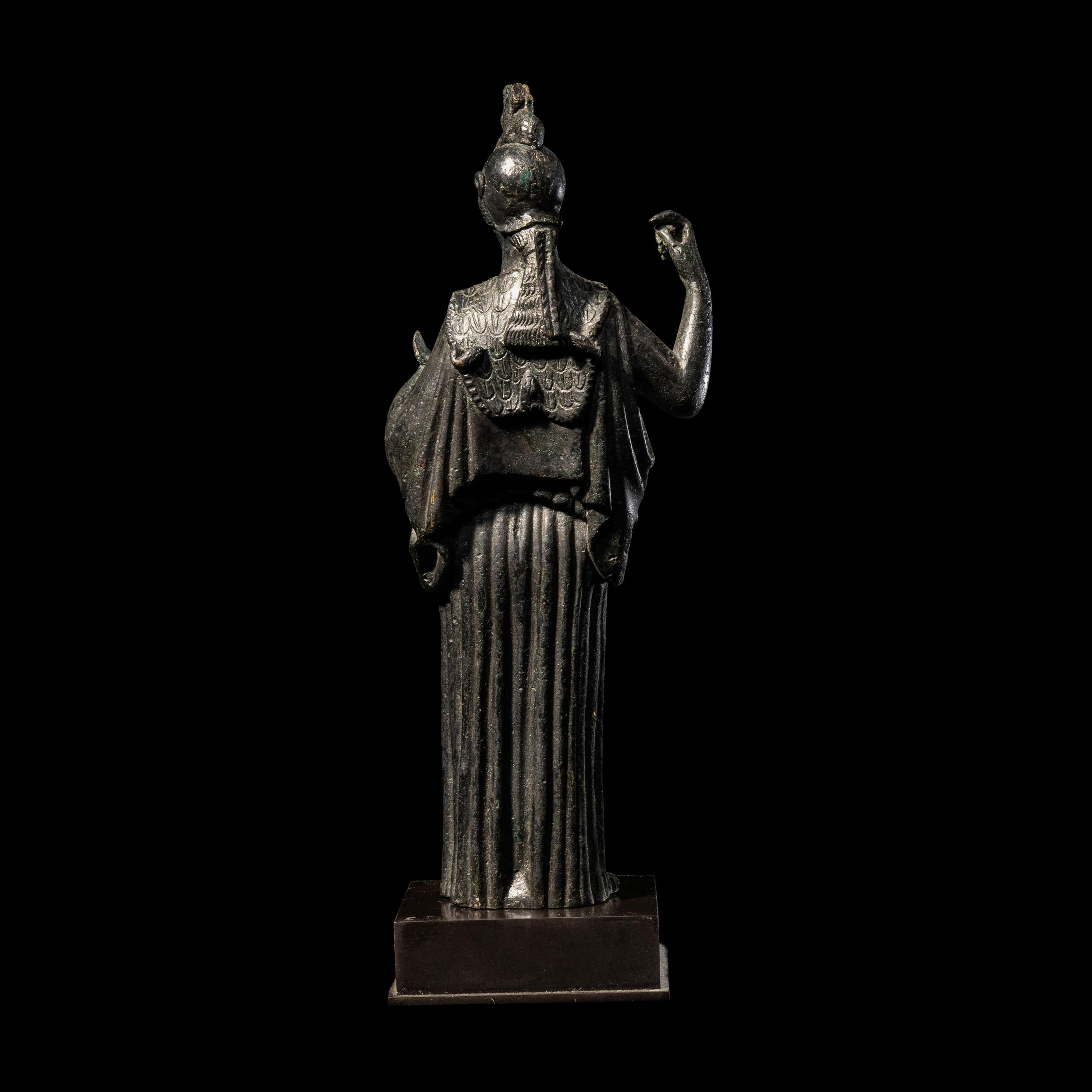 A Roman Bronze Athena
