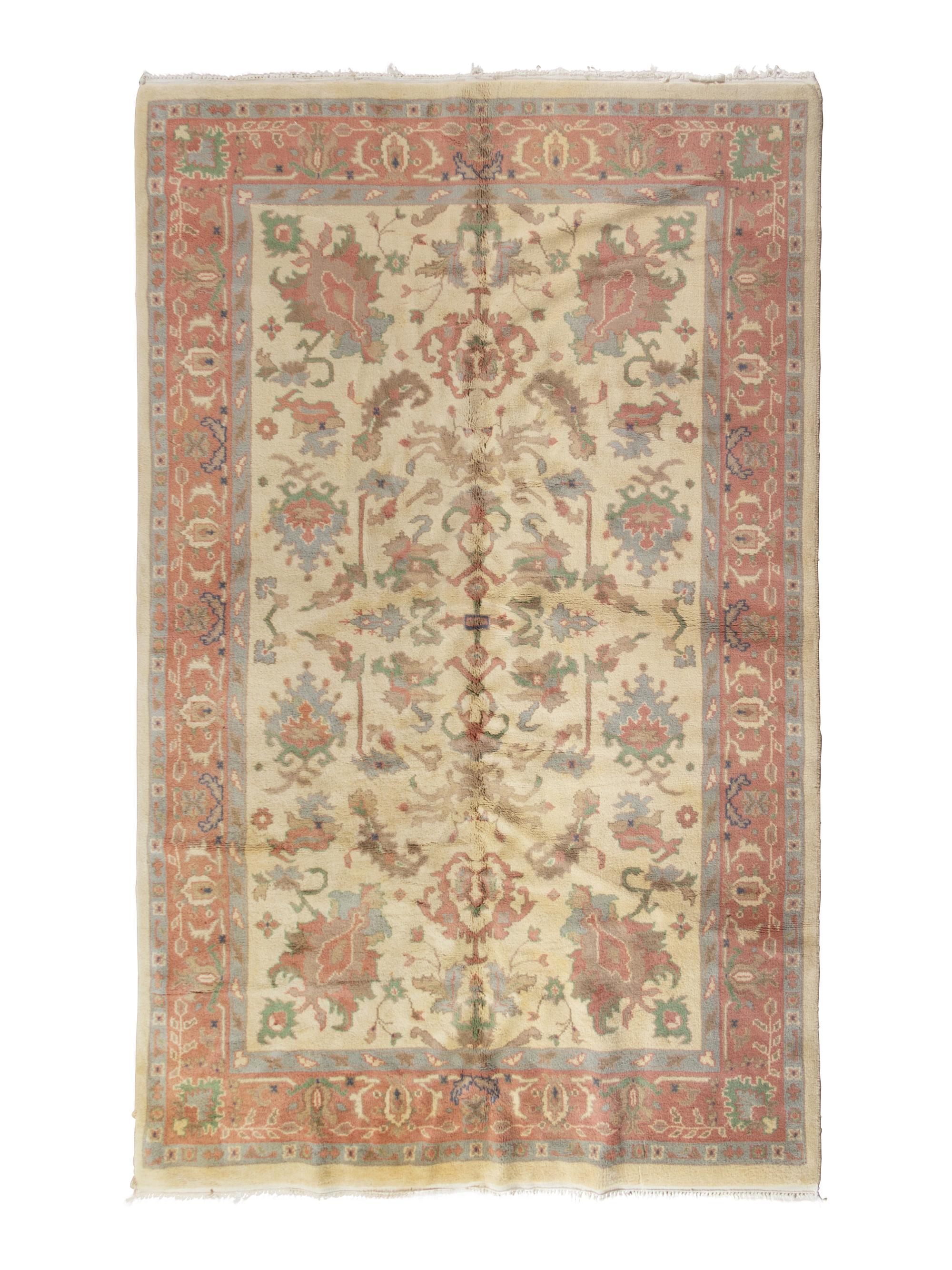 An Oushak Wool Rug