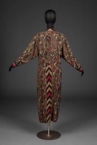 Chloé Printed Silk Long Jacket, by Karl Lagerfeld, 1980s
