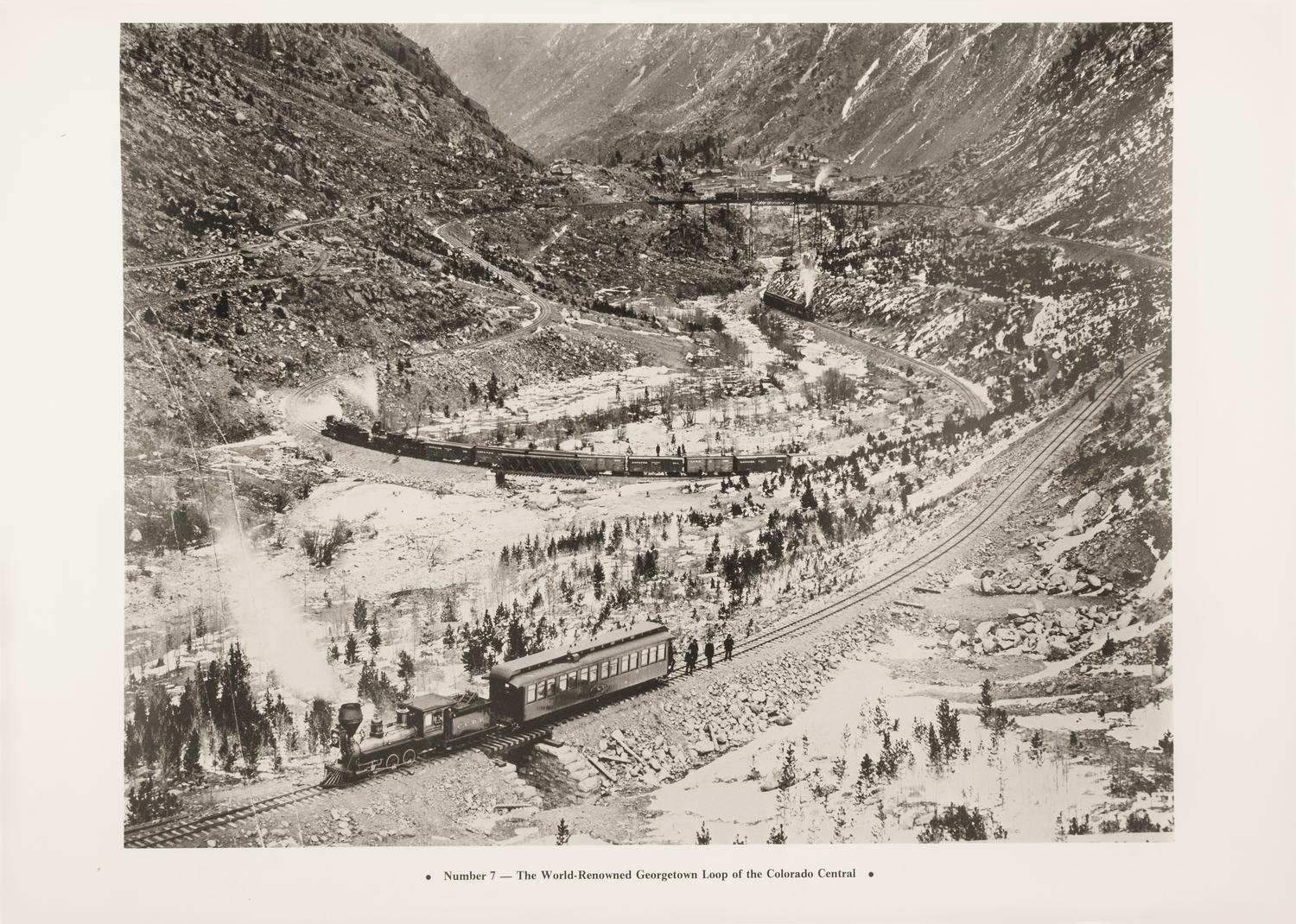 JACKSON, William Henry -- THODE, Jackson C. (editor). William Henry Jackson's Rocky Mountain Railroad Album... Silverton, 1976.