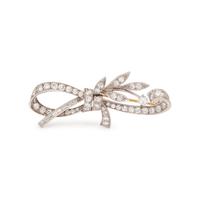 TIFFANY & CO., DIAMOND BROOCH