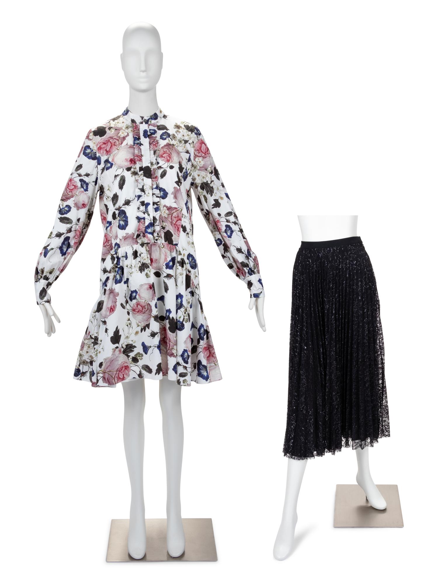 Erdem Dress and Skirt, c.2020
