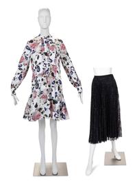 Erdem Dress and Skirt, c.2020