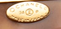 Chanel, CC and Tortoise-Effect Brooch