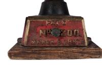 A Charles Parker Model 200 Painted Cast Iron Coffee Mill