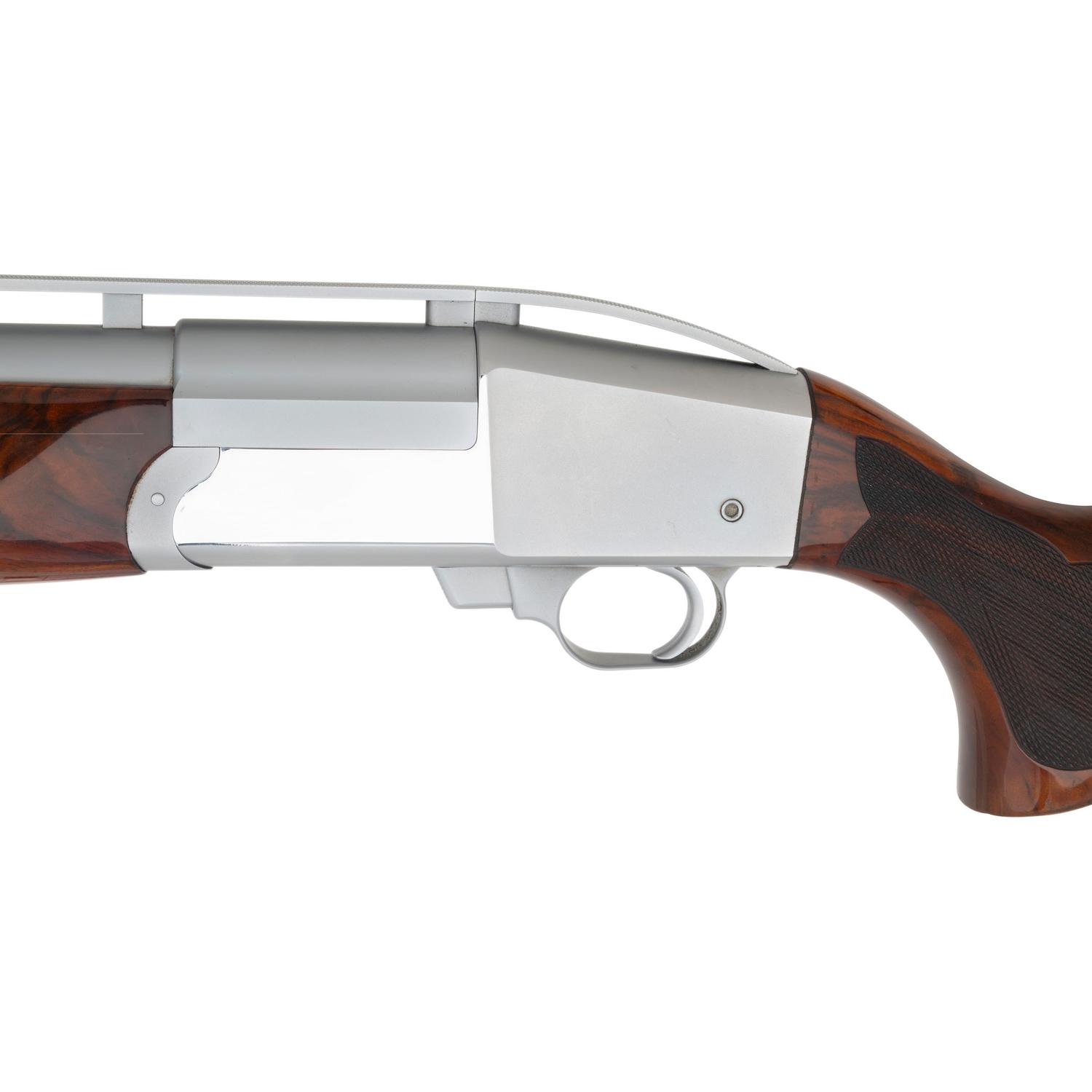 *Ljutic Mono-Gun Custom Silver Plated Shotgun with Original Shipping Box and Travel Case