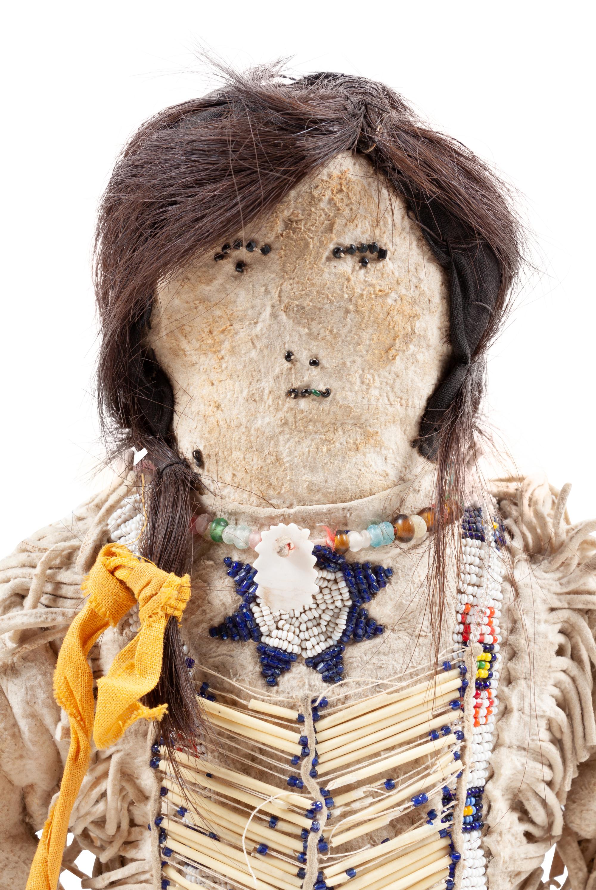 A Family of Sioux Dolls