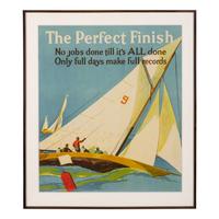 Frank Beatty (American, 1899-1984) — The Perfect Finish , 1929