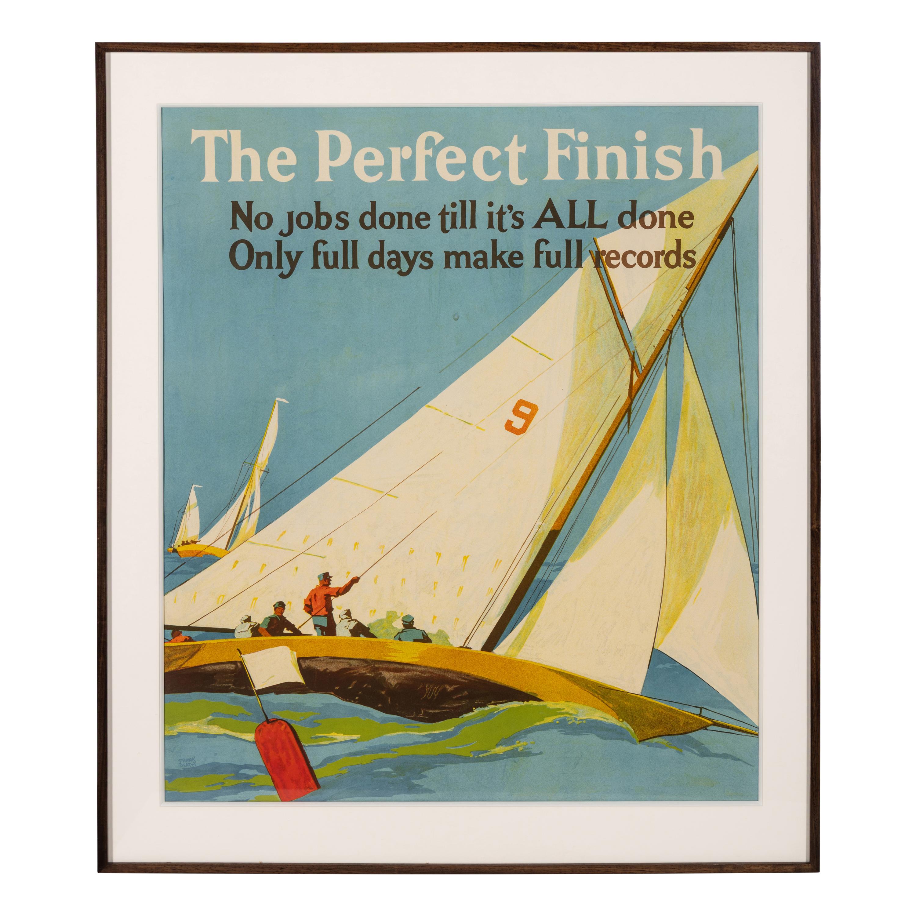 Frank Beatty (American, 1899-1984) — The Perfect Finish , 1929
