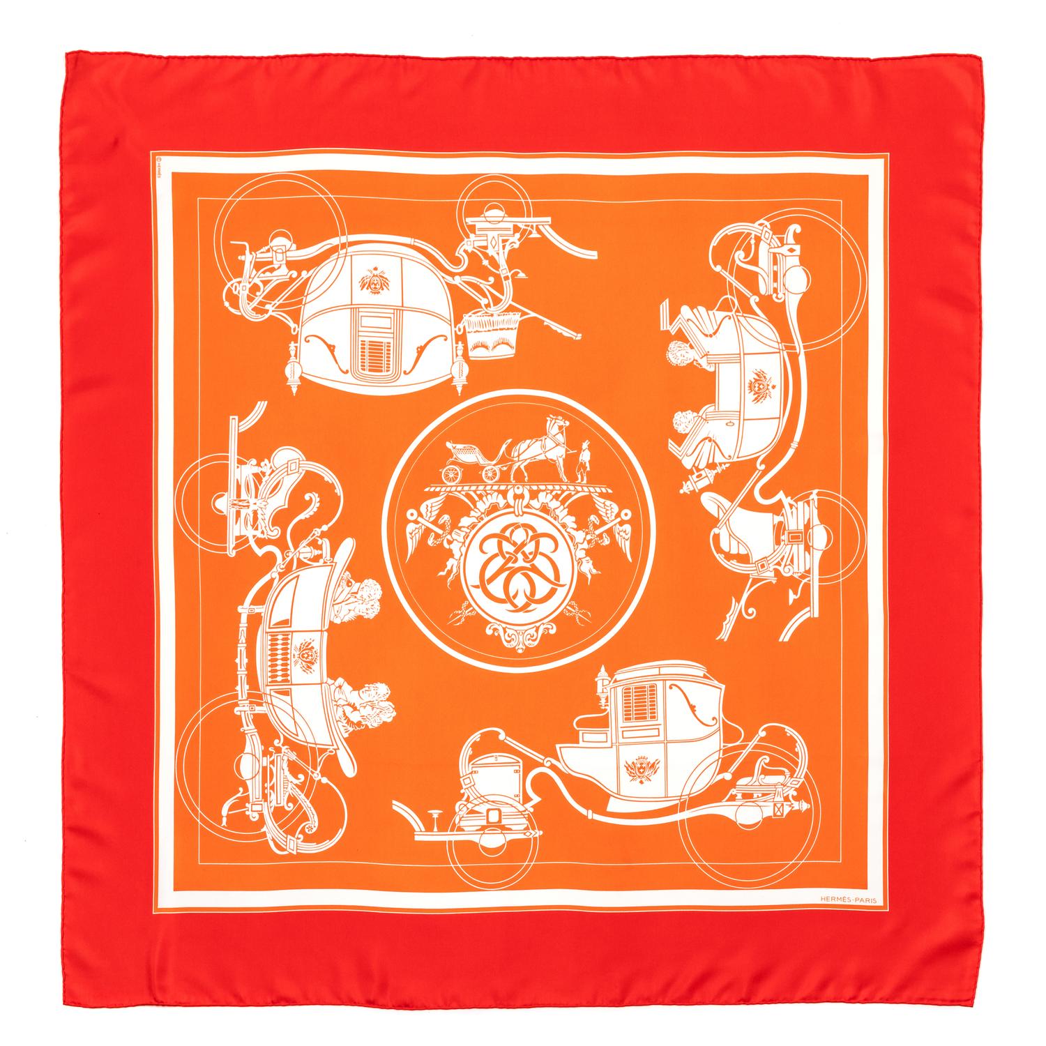 Hermès 90cm Silk Scarf