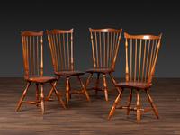 A Set of Four Fan-Back Windsor Side Chairs
