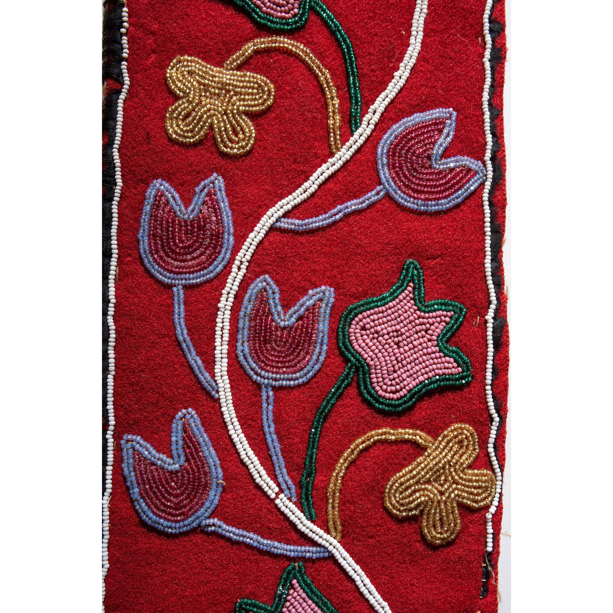 Metis Cree Shot Pouch, with Powder Horns