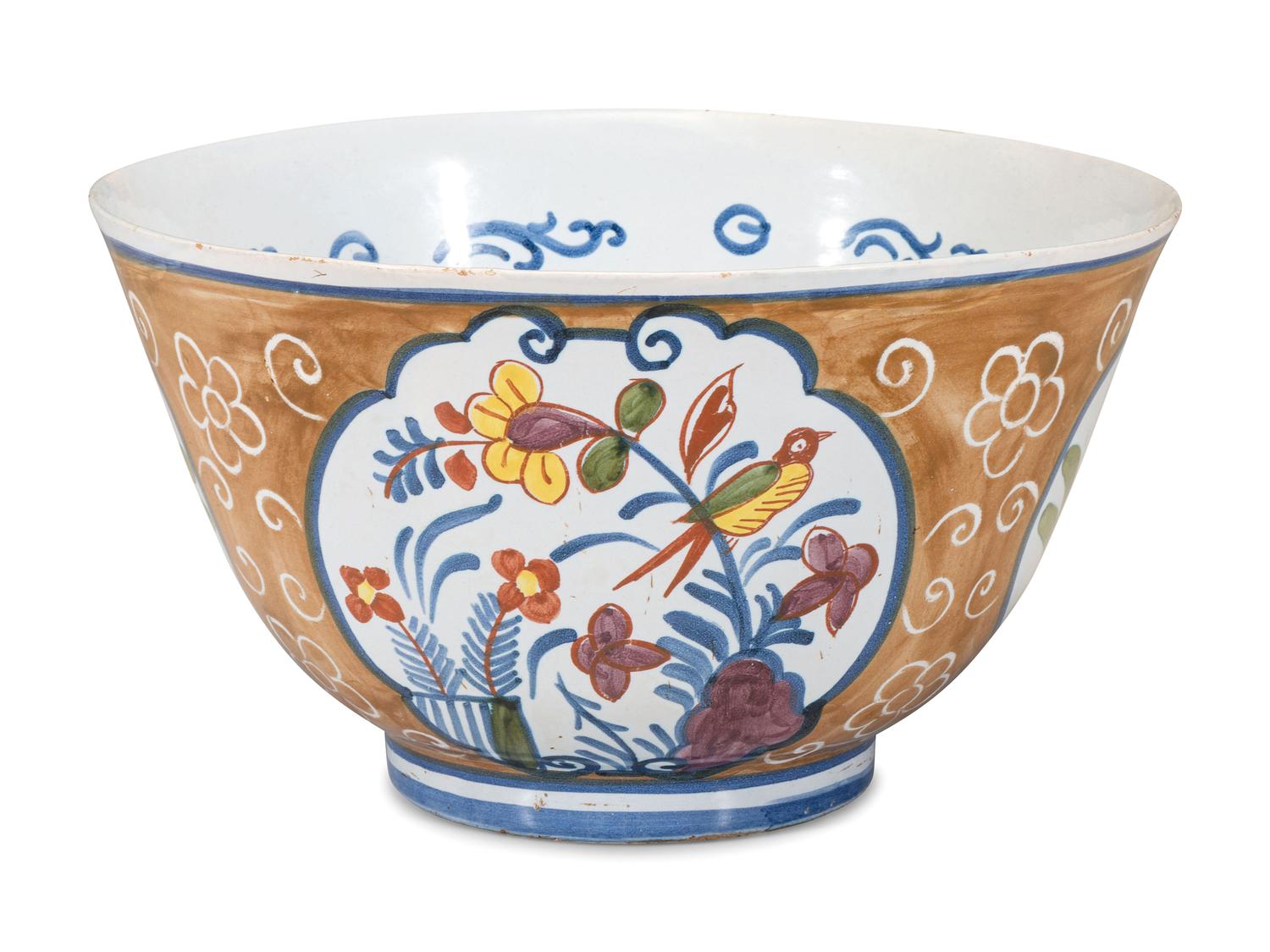 A Delft Polychrome Bowl