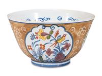 A Delft Polychrome Bowl