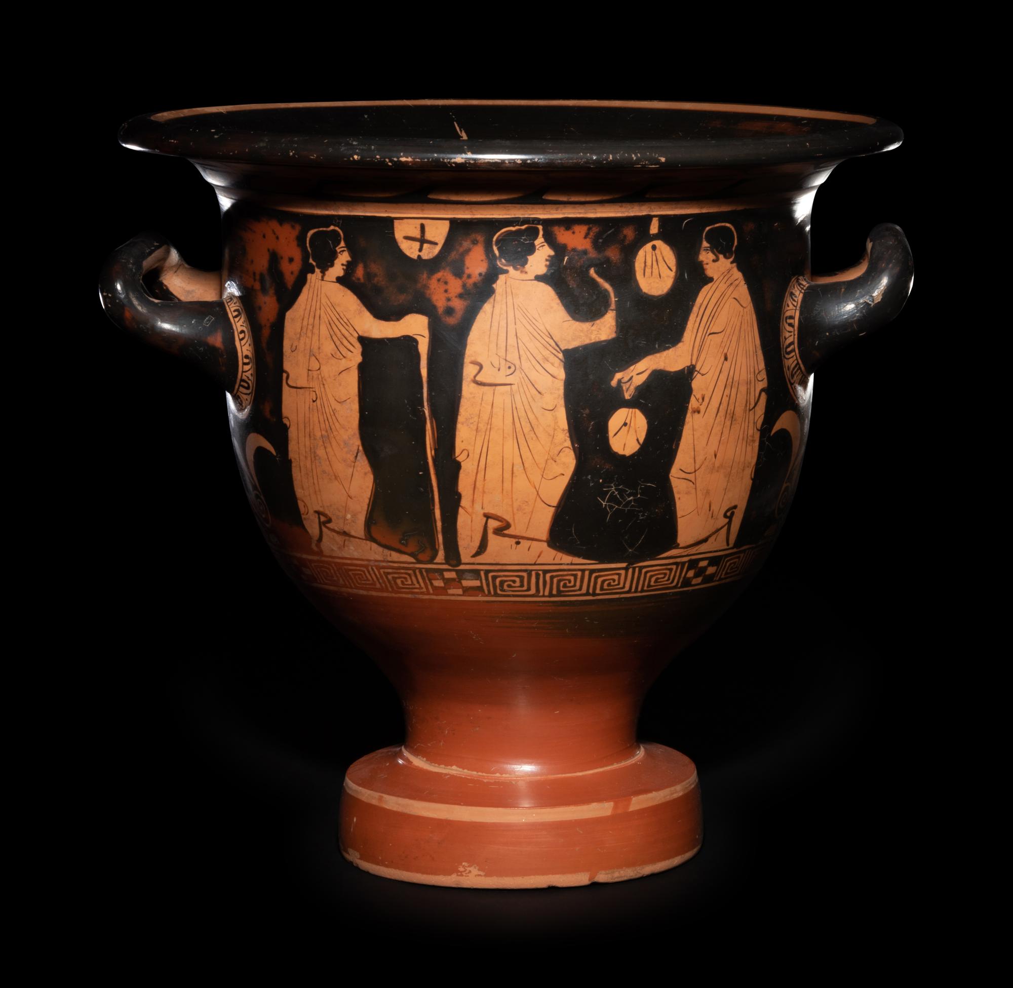 An Attic Red-Figured Krater