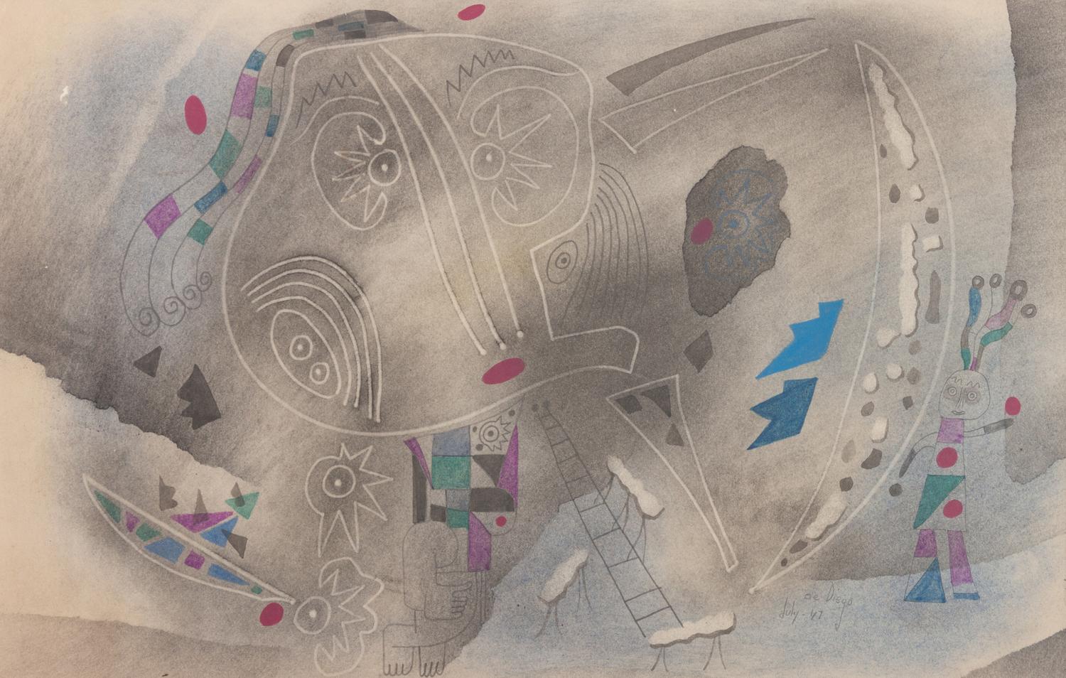 Southwestern Motif , 1947