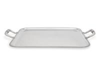A Christofle Malmaison Silver-Plate Tray