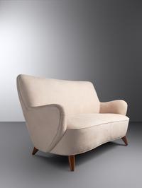Settee, model 100B Vladimir Kagan Designs Inc., USA