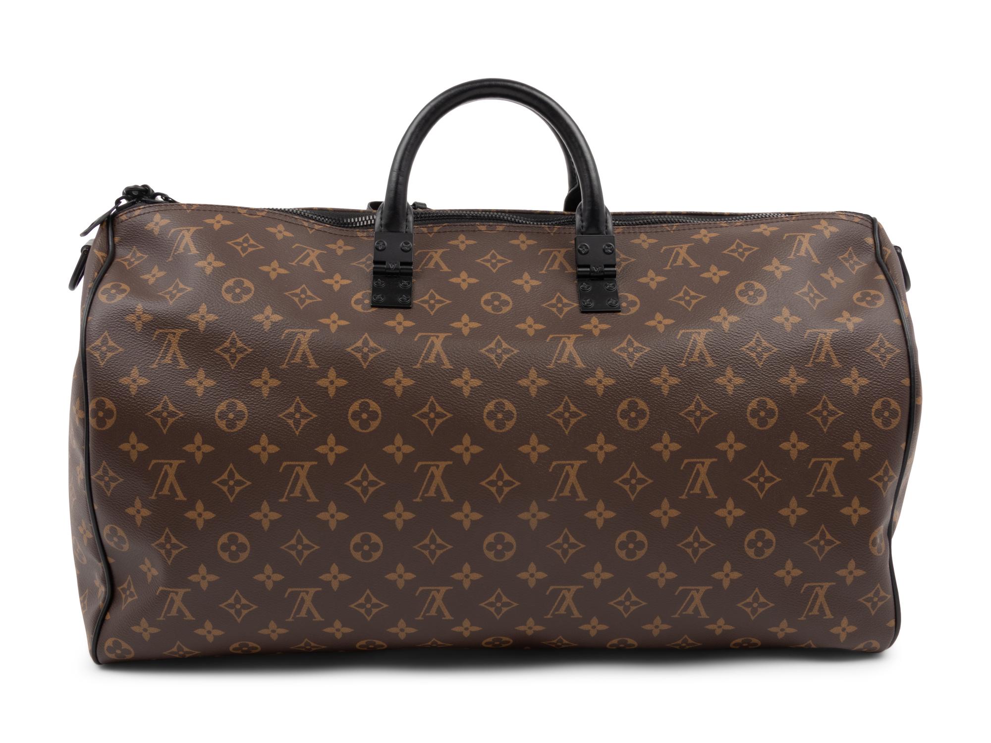 Louis Vuitton Keepall Bandoulière 50 in Monogram Coated Canvas, Solar Ray, Virgil Abloh, Spring Summer 2019
