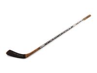 A Brent Sutter Game Used Hockey Stick Signed by Chicago Blackhawks Notables,