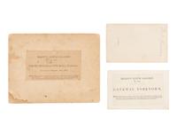 [CIVIL WAR]. 5 mounted Brady photographs related to Yorktown, incl. African American soldiers.