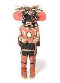 Hopi Polychrome Kachina Height 11 1/2 inches — First Half 20th Century