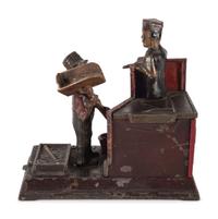 A Mason Cast Iron Mechanical Bank
