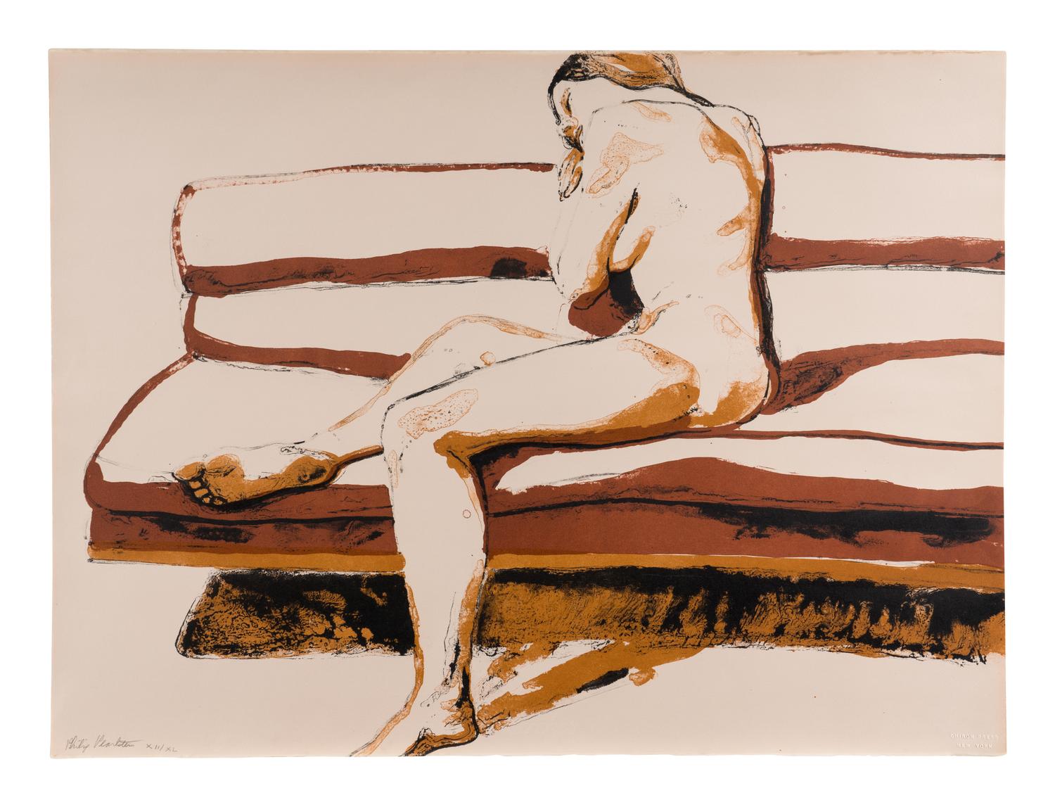 Six New York Artists Portfolio (complete set of six) Including works by Alex Katz, Jack Beal, John Clem Clark, Malcom Morley, Bob Stanley, and Philip Pearlstein.