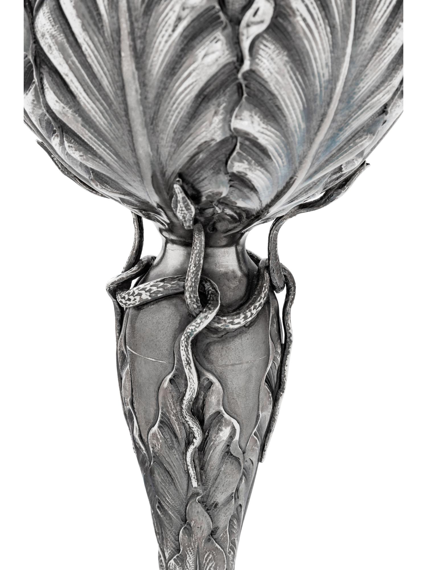 An American Silver Vase
