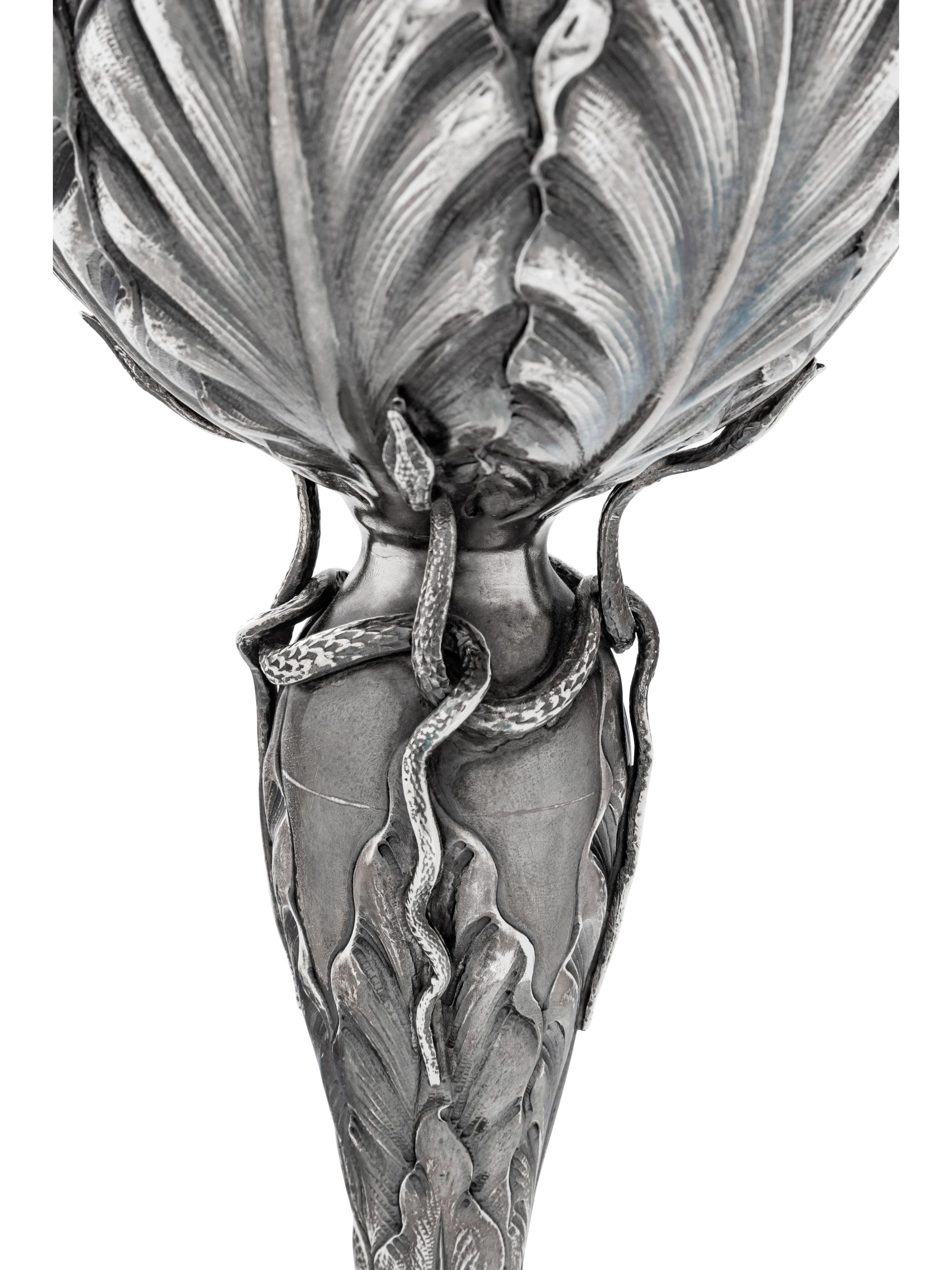 An American Silver Vase