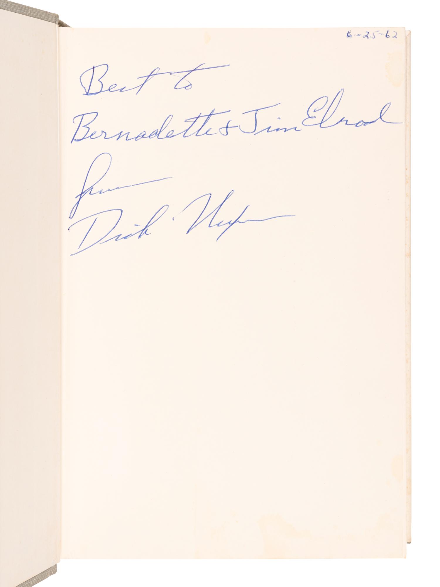 [U.S. PRESIDENTS -- SIGNED]. A group of 4 signed works, comprising: