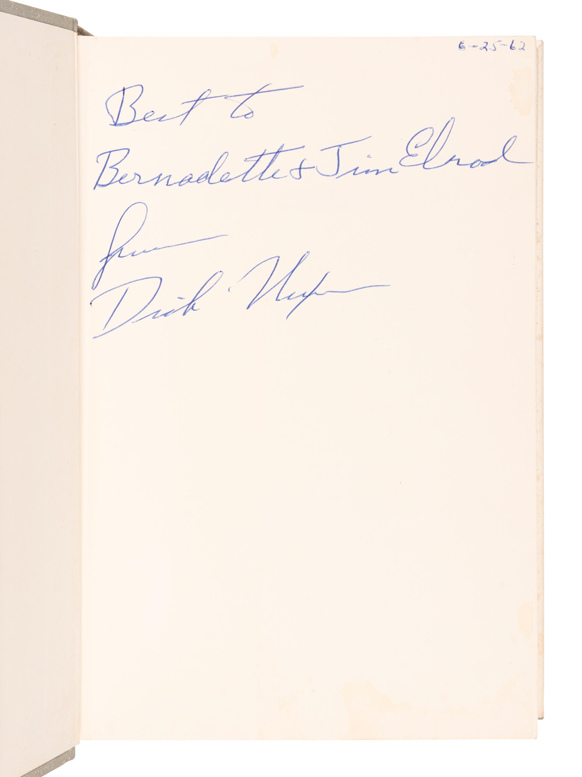 [U.S. PRESIDENTS -- SIGNED]. A group of 4 signed works, comprising: