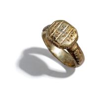 A Byzantine Silver Ring