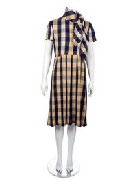 One Bill Blass Dress and Jacket, One Galanos Skirt Suit, and One Koos Ven den Akker Skirt Suit, 1970s-1980s — Sold to benefit the Art Acquisition Fund at the Indianapolis Museum of Art at Newfield.